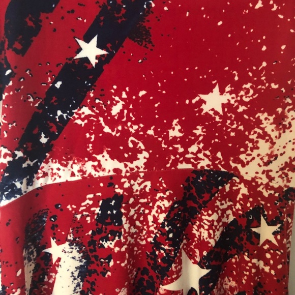 4th of July Red, White & Blue Sundress, Size L - Picture 12 of 15